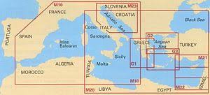 imray chart m10 western mediterranean gibraltar to the ionian sea