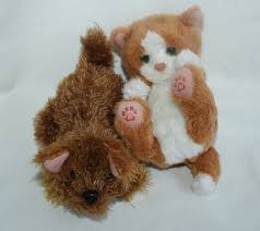 Fur Real Friends 2009 Plush Electronic Toy Puppy Dog And Kitty Cat Of 2 Plush Fur Real Friends Toy Puppies Dogs And Puppies