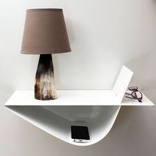 Chevets Suspendus Design Zen Blancs Lot De 2 Gauche Droite Table De Chevet Suspendue Chevet Suspendu Table De Nuit Suspendu