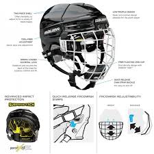 bauer re akt 100 youth hockey helmet