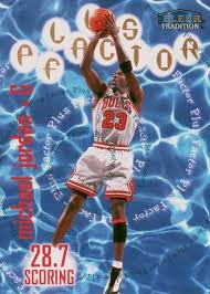 Michael Jordan 1998 Fleer #142 Plus Factor Price Guide