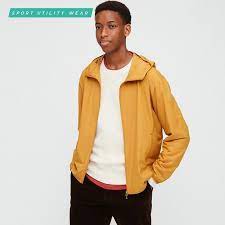 Men Pocketable Uv Protection Parka Parka Uniqlo Jackets Tweed Fashion