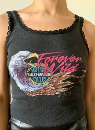 Vintage 90s Harley Davidson Shirt Camisole Tank Top 1980s Etsy In 2021 Harley Davidson Tank Tops Harley Davidson Shirts Women Harley Davidson Shirt