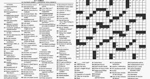 Instantly play stan newman's sunday crossword for free. Free Printable Merl Reagle Crossword Puzzles Printable Templates