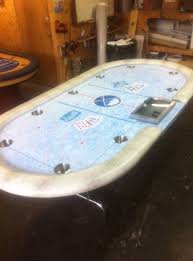 Buffalo Sabers Nhl Hockey Ice Rink Custom Felt Team Colors Poker Table Custom Poker Tables Poker Table Poker Table For Sale