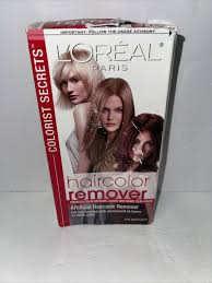 What else you need to know. L Oreal Paris Colorist Secrets Haircolor Remover 1 Kit For Sale Online Ebay