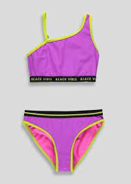 Girls Candy Couture Slogan Bikini Set 9 16yrs Weddingtrends Swimsuit Bachelorette Poolparty Swimwear Girls Bikinis Swimwear