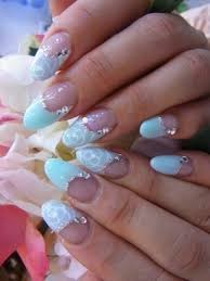 Since acrylic nails are a combination of liquid monomer and powder polymer when applied to your nails and exposed to the air, they form a hard layer, so you're guaranteed to have cute and strong nails. Dark Blue Acrylic Nails French Tip New Expression Nails