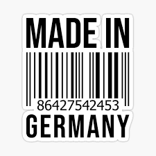 Your world in 90 seconds. Made In Germany Stickers Redbubble