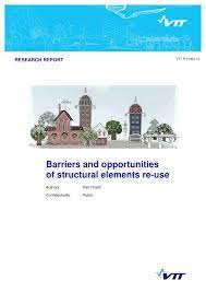 Most recently in the czech u18 with hc sumperk u18. Pdf Barriers And Opportunities Of Structural Elements Re Use