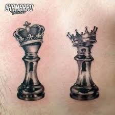 If you're looking for a simpler yet meaningful king and queen tattoo, you've got to try out this chess king and queen tattoo. Image Result For Queen And King Chess Piece Tattoos Chess Piece Tattoo Couple Tattoos Unique Chess Tattoo