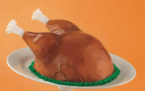 Surprise everyone at the table this year with a thanksgiving cake shaped like a turkey. Baskin Robbins Offers Turkey Shaped Thanksgiving Ice Cream Cakes