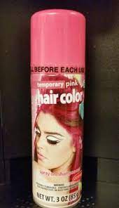 Halloween Temporary Pink Hair Color Spray Walmart Com Walmart Com
