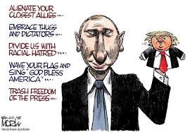 Image result for trump putin puppet