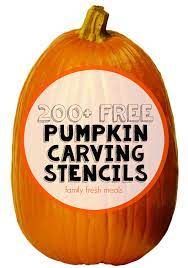 Please do send me a. 200 Free Pumpkin Carving Stencils Family Fresh Meals
