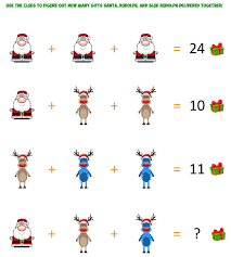 Holiday Math Challenge 3rd 5th Grade Holiday Math Christmas Math Math Challenge