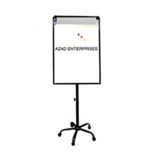 Flip Chart White Magnetic Board With Wheel
