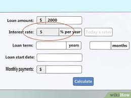 The formula for calculating the loan payment requires you to know how much you borrowed, how long you will take to repay the loan and the interest rate determine the number of monthly payments you will make on the loan. 4 Ways To Calculate Loan Payments Wikihow