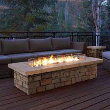 This Kind Of Outdoor Fire Chimney Is Certainly An Outstanding Design Philosophy Outdoorfirechimne Propane Fire Pit Table Fire Pit Backyard Gas Fire Pit Table