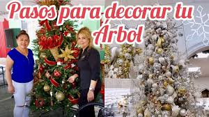 Como Decorar El Arbol Navidad Pasos Facil Y Rapidos Youtube
