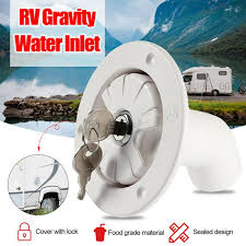 Plastic water tank, 59ltr, 840 x 480 x 180mm. Rv Parts Filler Neck For Water Tanks Caravan Plastic Gravity Fresh Water Fill Hatch Inlet Camper Trailer With 2 Keys Motorhomes Buy At The Price Of 9 83 In Aliexpress Com Imall Com
