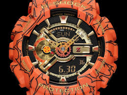 Dragon ball z is a popular anime following the adventures of goku, who with the help of his friends defends the earth against all manner of villains, from aliens to androids and everything in between. Dragon Ball Z G Shock Collaboration Watches By Casio