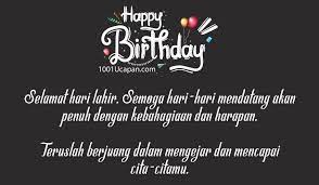 Jadikanlah ucapan selamat ulang tahun kepada orang tersayang lebih spesial dengan untaian di negara kita indonesia, setiap kali merakayakn hari jadi atau hari ulang tahun sudah menjadi hal ucapan ulang tahun islami untuk sahabat/teman. Ucapan Archives 1001 Ucapan