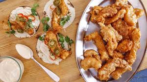 Check spelling or type a new query. Rachael S Baja Beer Battered Fish Tacos Rachael Ray Show