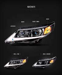 source vland modified car lamp for camry 2012 2014 headlights middle east type led headlight on m alibaba com camry 2012 camry modified cars
