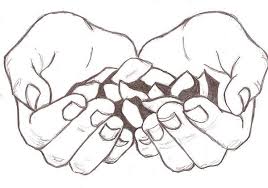 Praying hands over dark background. Cupped Hands By Iaypa On Deviantart How To Draw Hands Hand Reference Hand Art
