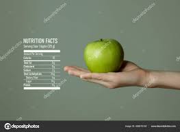 Calories In Apples, Raw, Granny Smith, With Skin - 1 Cup, Sliced From Usda