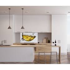 Fond De Hotte Verre Vin Blanc Verre Et Alu Credence Cuisine Deco Cuisines Deco Credence Cuisine Fond De Hotte Verre