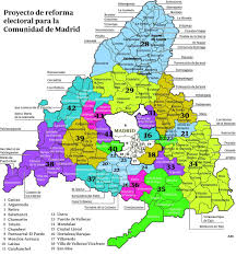 Mapa códigos postales, distritos y barrios del municipio de. Mapa De Madrid Barrios De Madrid