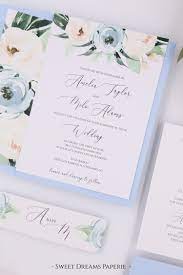 Dusty Blue Wedding Wedding Invitation Set Instant Download Floral Wedding Invitation Suite Diy Amelia Suite Printable Wedding Invitations Floral Wedding Invitations Wedding Invitation Sets