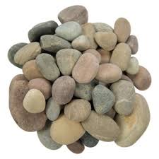 Our decorative rocks are available in an assortment of different colors such as brown, gold, red, and pink granites with sizes ranging from ¼ to 1. River Rock Landscape Rocks Hardscapes The Home Depot