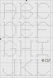 We love this larger than life style 15. Extra Large Cross Stitch Letters Novocom Top