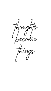 Your mind is like a magnet. Thoughts Become Things Manifestation Manifest Inspirational Quotes Manifestation Thoughts