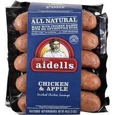 Chicken sausage with apple slaw steamy kitchen recipes. Aidells Chicken Apple Sausage 3 Lbs From Costco In Austin Tx Burpy Com