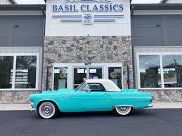 Image result for Thunderbird Blue 1955 Thunderbird