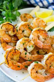 Bring a large stockpot of water to a rolling boil. Grilled Shrimp Skewers Dinner At The Zoo