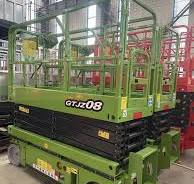 6m 8m 10m 12m 14m 16m High Altitude Operation Hydraulic Lifter Gtjz06  Self-Propelled Electric Man Lift Vertical Scissor Lift with Crawler Belt