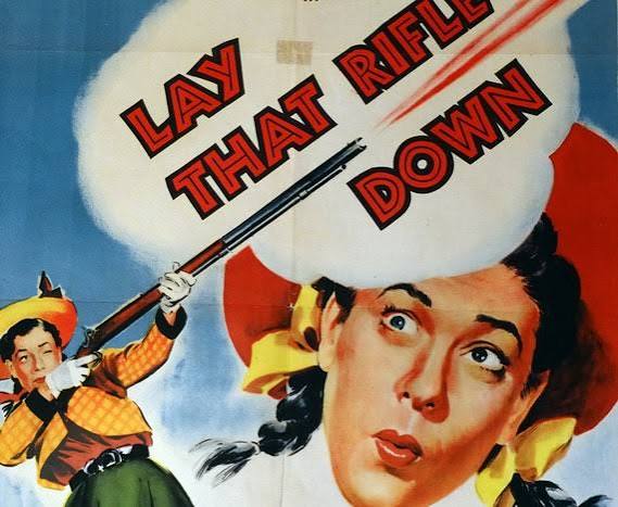 Lay That Rifle Down. 1955 Original 27" X 41" US Movie Poster. Colorful  Artwork of Judy Canova. Richard Deacon, Robert Lowery. - Etsy