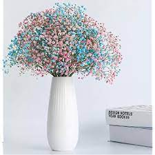 Online delivery send gifts and flowers to india in more close to 550 cities allowing you to buy fresh flowers and fruits and exotic gifts like. Buy Tooget Natural Dried Flowers Gypsophila Babys Breath Bouquet Bundles Floral Full Stars Dry Flower Bunch Arrangements Decorate For Home Crafts Party Wedding Store Online In India B07qt9d9vc