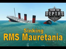 rms mauretania (minecraft design