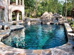 Water Color Pebble Sheen Custom Swimming Pool Pool Photos Inground Pool Designs