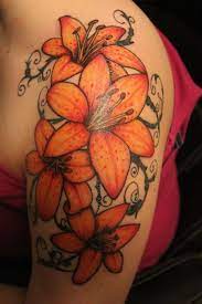 60 Beautiful Lily Tattoo Ideas Nenuno Creative Lily Tattoo Lily Tattoo Design Tiger Lily Tattoos