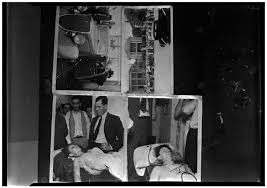 Clyde Barrow and Bonnie Parker in Morgue, Getaway Car and Funeral] - The  Portal to Texas History