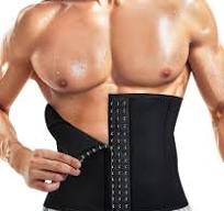TAILONG Men Waist Trainer Belt Workout for Body Weight Loss Fitness Fat  Burner Trimmer Band Back Support