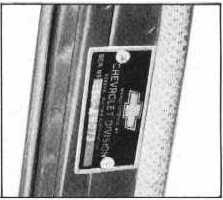 1929 1958 Chevrolet Model Identification