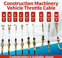 Concrete Mixer Truck Parts Push Pull Control Cable Lever Throttle Shift  Lever GJ1102C GUanjie 4-Hole Installation